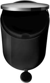Audo (Menu) Pedálový odpadkový kôš 7 l, black