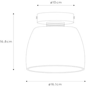 Lucide 30164/01/30 - Kúpeľňové stropné svietidlo TYLER 1xG9/33W/230V IP44