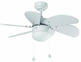 Stropný ventilátor s osvetlením Faro PALAO 33180 biela + záruka 3 roky ZADARMO
