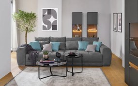 Okrúhly konferenčný stolík Boston 50 cm, černý