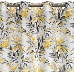 ZÁVES NA KRÚŽKOCH ELIA 140X250 CM VZOROVANÁ