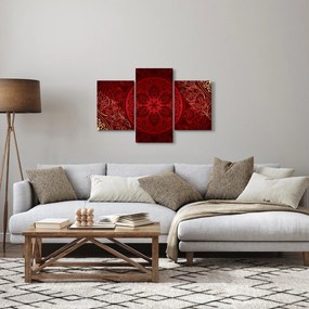 Obraz - Zlaté mandaly (90x60 cm)