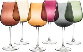 BOHEMIA ARDEA SMOKEY POHÁR NA ČERVENÉ VÍNO 540 ML SADA 6KS