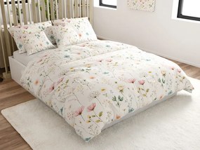 Polybavlnené obliečky PETALUNE POLY krémové Rozmer obliečky: 70 x 90 cm | 140 x 200 cm