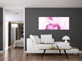 Obraz - Ružový dekor (120x50 cm)