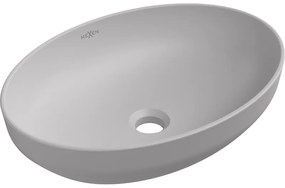Mexen Cornelia, umývadlo na dosku 50 x 36 cm, sivá matná, 21885067