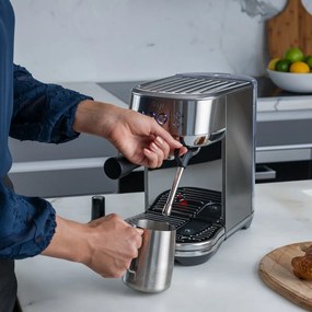 Sage SES500BSS espresso, strieborná