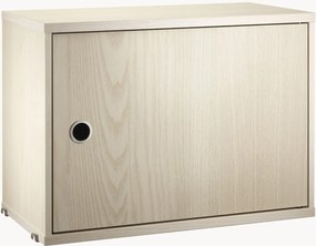 Skrinka's otočnými dvierkami String System, Š 58 x H 30 cm