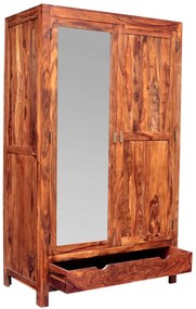 furniture-nabytek.cz - Šatníková skriňa z masívu 120x200x60 z dreva palisander