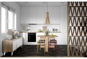 Rozkladací jedálenský stôl v dekore duba 76x28 cm Papillon – TemaHome