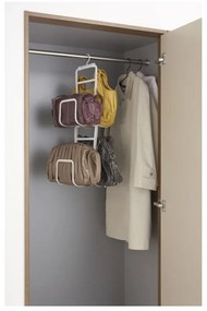 Biely vešiak na kabelky so 4 háčikmi YAMAZAKI Sapporo