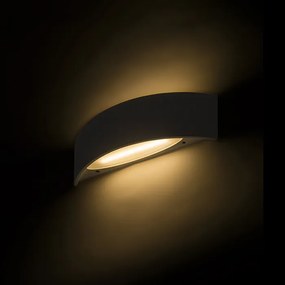 RENDL R12590 NAXOS LED nástenná lampa, up - down biela