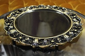 Čierno zlatý klubový tanier 35cm