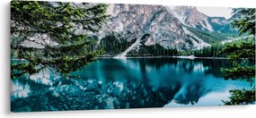 Obraz Jazerá v Alpách (120x50 cm)