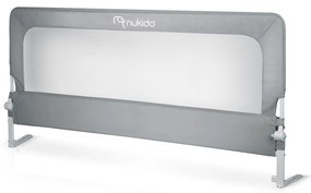 Bezpečnostná zábrana k posteli 180 cm Nukido NK-228 - sivá