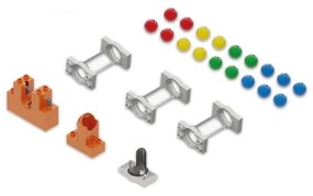 Súprava prídavných dielov ku guličkovej dráhe Hubelino Elevator, 24 ks