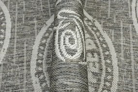 Koberec / Behúň FLEX 1907/P91 hnedý / sivý