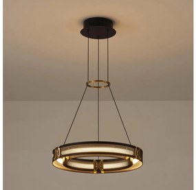 LED Luster na lanku LED/21W/230V 3000K 42x120 cm