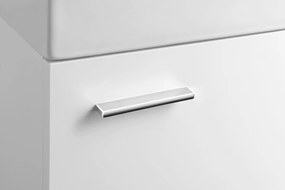 Aqualine Aqualine, ZOJA skrinka s keramickým umývadlom 40x22 cm, biela, 51049A-02