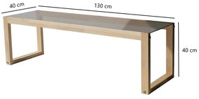 TV stolík Pevapa (natural) . Vlastná spoľahlivá doprava až k Vám domov. 1095489