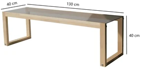 TV stolík Pevapa (natural) . Akcia -18%. Vlastná spoľahlivá doprava až k Vám domov. 1095489
