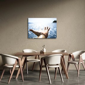 Obraz otvorenej dlane (70x50 cm)