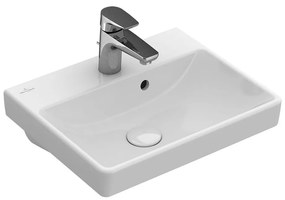 Villeroy & Boch Avento - Umývadlo 450x370 mm, s prepadom, alpská biela 73584501