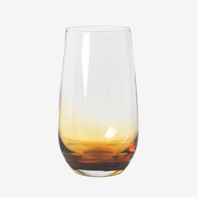 Broste Copenhagen Poháre Amber 550ml jantárová