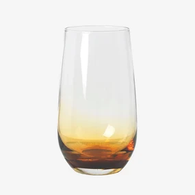 Broste Copenhagen Poháre Amber 550ml jantárová