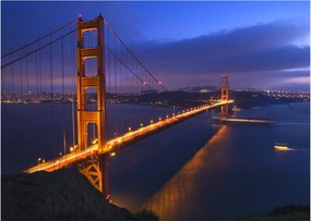 Sklenený obraz - Golden Gate Bridge (70x50 cm)