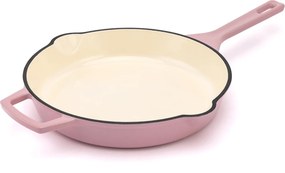 Elmich Smaltovaná liatinová panvica Ember 26 cm ružová
