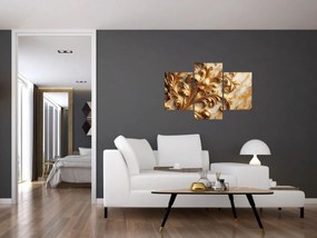 Obraz - Mramor so zlatom (90x60 cm)