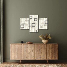 Geometrický abstraktný obraz (90x60 cm)