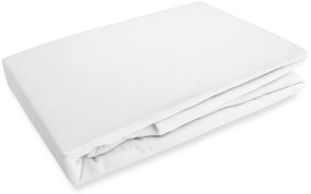 FLANELOVÉ PRESTIERADLO 210X220 CM BIELE