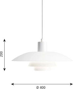 Závesná lampa PH 40 cm