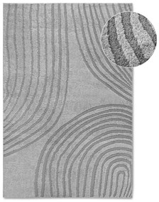 Sivý koberec 120x170 cm Pigment Light Grey – Elle Decoration