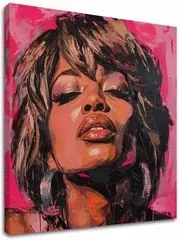 Obraz Tina Turner - Kráľovná rocku | 100% originál domaľovaný akrylom