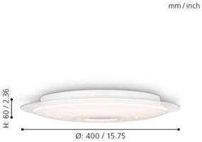 LED Stropné svietidlo IGROKA LED/18,8W/230V