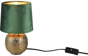 Stolová lampa TRIO RE R50821015 SOPHIA E14 40W zlatá