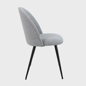 Jedálenská stolička LUDI sivá 738210