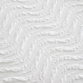 Biele krepové obliečky na dvojlôžko/predĺžené 230x220 cm Heatset Wave – Catherine Lansfield