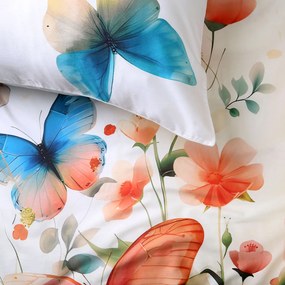 SATÉNOVÉ OBLIEČKY SATYNLOVE PREMIUM 180X200 CM, 2KS 70X80 CM VZOROVANÉ