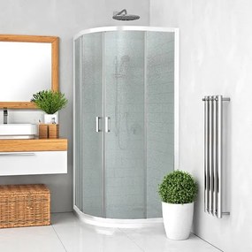 Roth Lega Line sprchový kút štvrťkruh 80x80 cm 555-800000S-04-11
