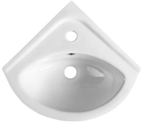 Aqualine Aqualine, LUIGI keramické umývadlo rohové 34x34cm, FS161