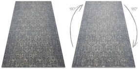 Koberec JADE 45015/900 Ornament modrý / béžový