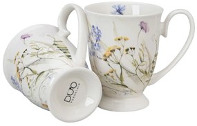 Porcelánový hrnček na nohe Royal Melody 340 ml sada 2ks