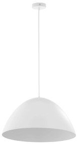 TK-LIGHTING Závesné moderné osvetlenie FARO, 1xE27, 60W, okrúhle, biele