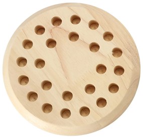 KIK Drevená pamäťová hra Čínsky zápas – 24 farebných pešiakov, Montessori, pre deti