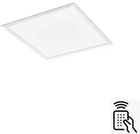 Eglo 98297 SALOBRENA-A Stropné svietidlo/LED panel 20W 2765K biela + diaľkový ovládač