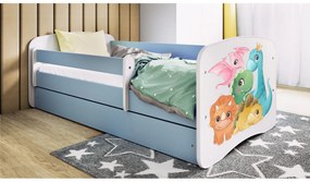 Dětská postel Babydreams dinosauři modrá